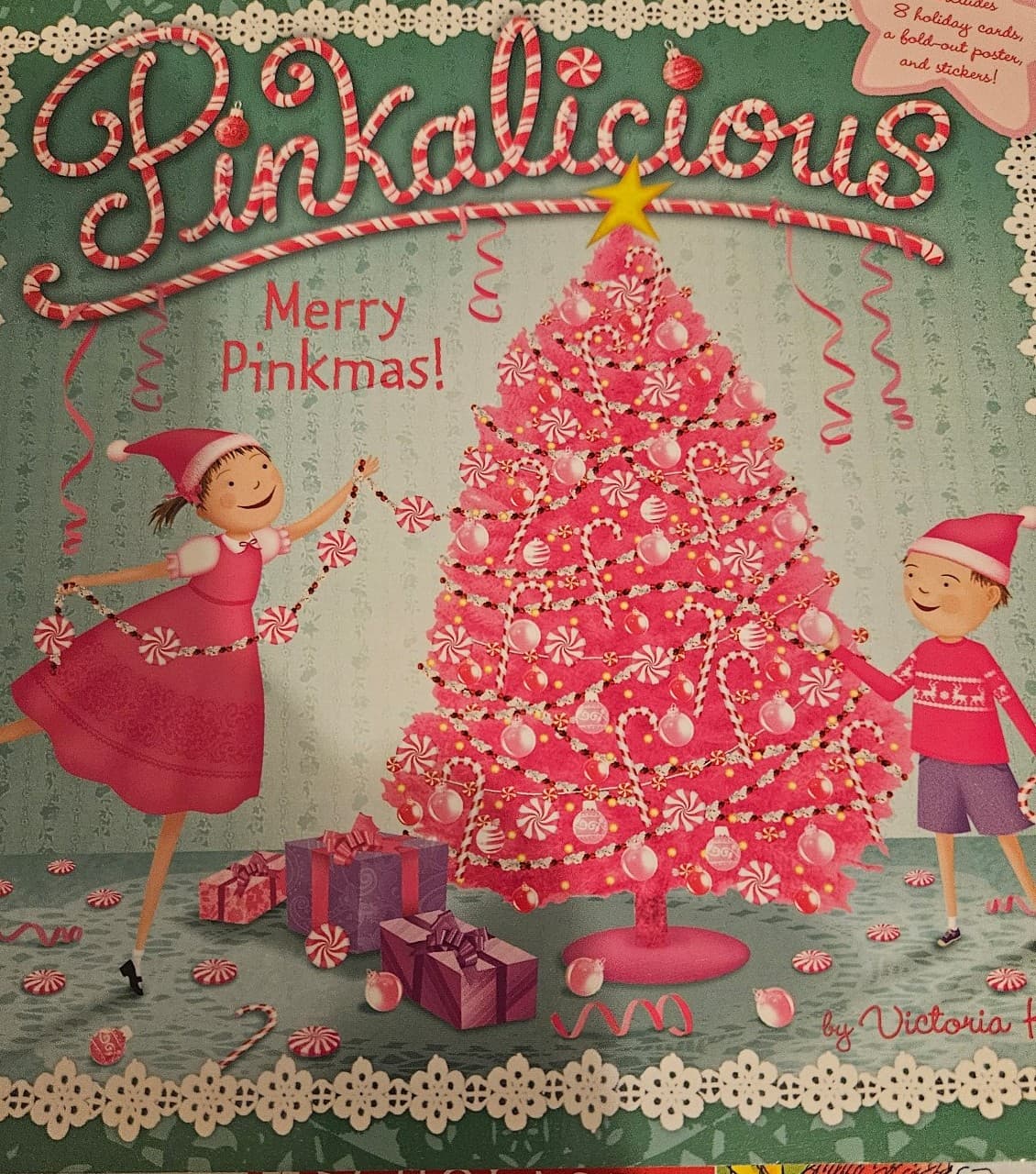 Pinkalicious. Merry pinkmas!. Buy 3 get 1 free - Image 1