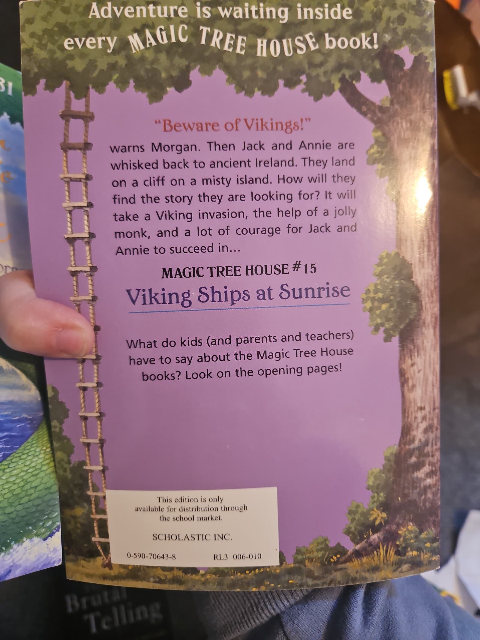 Viking ships at sunrise. Magic tree house. Buy 3 get 1 free - Thumbnail 2