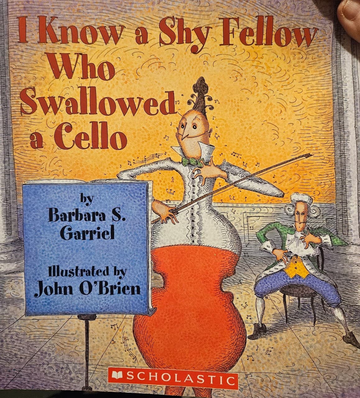 I know an shy fellow who swallowed a cello. Buy 3 get 1 free - Image 1