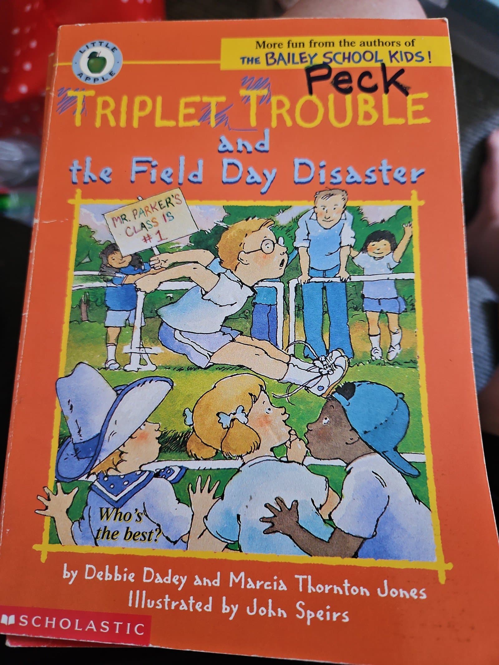 7 triplet trouble and the field day disaster books great for a teacher's classro - Image 1