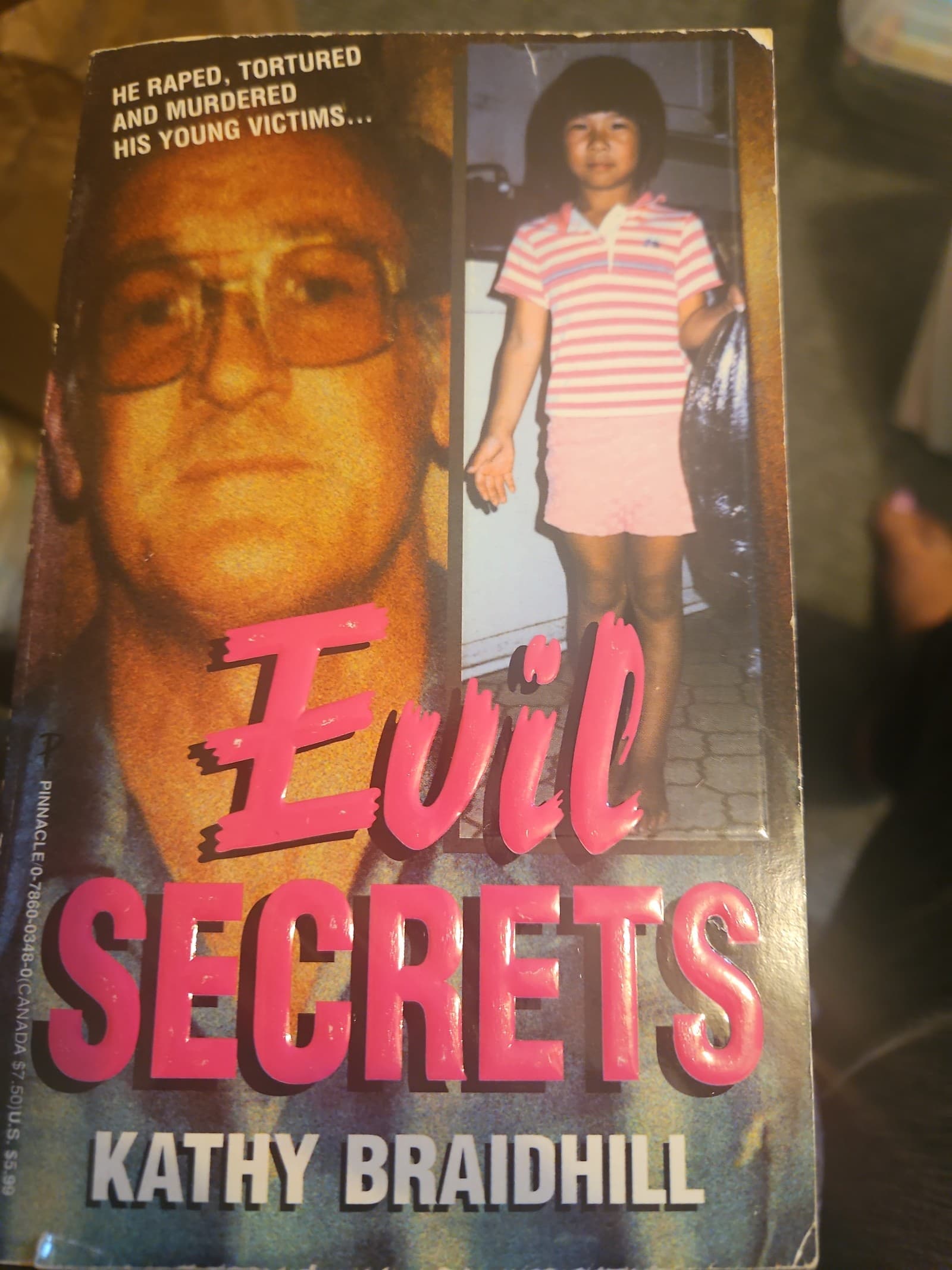 Evil secrets. Kathy Braidhill. True crime. Buy 3 books get 1 free - Image 1