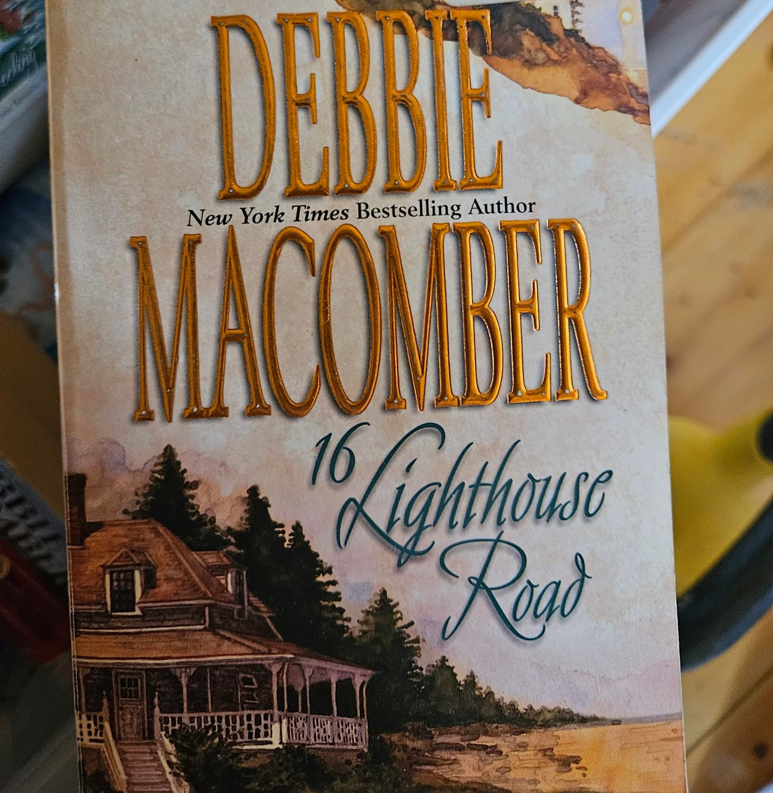 Book. 16 lighthouse road. Debbie Macomer. Buy 1 adult book get 1 free - Image 1