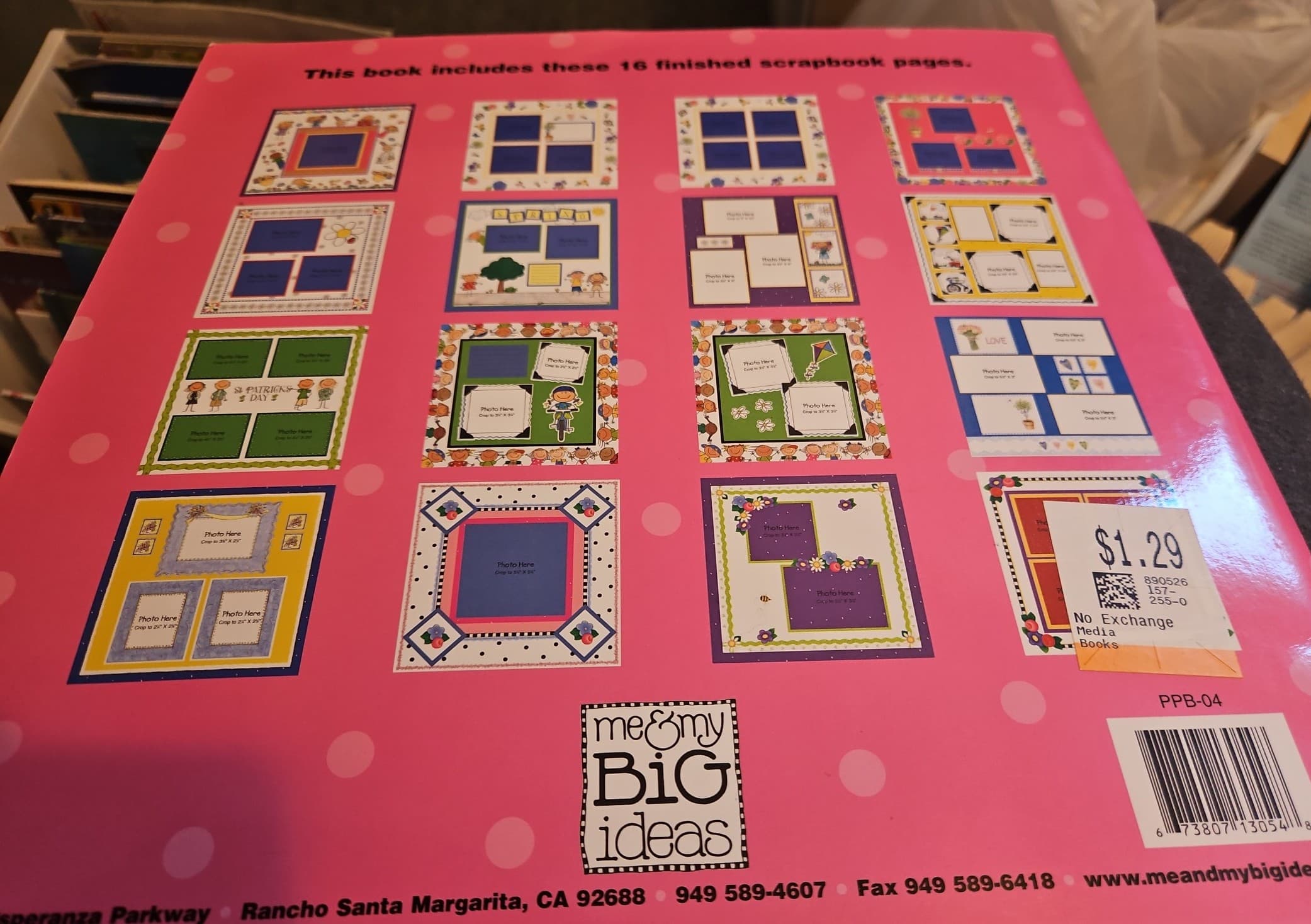 Power pages. Spring. 26 instant scrapbook pages. Just add photos.. new - Thumbnail 2