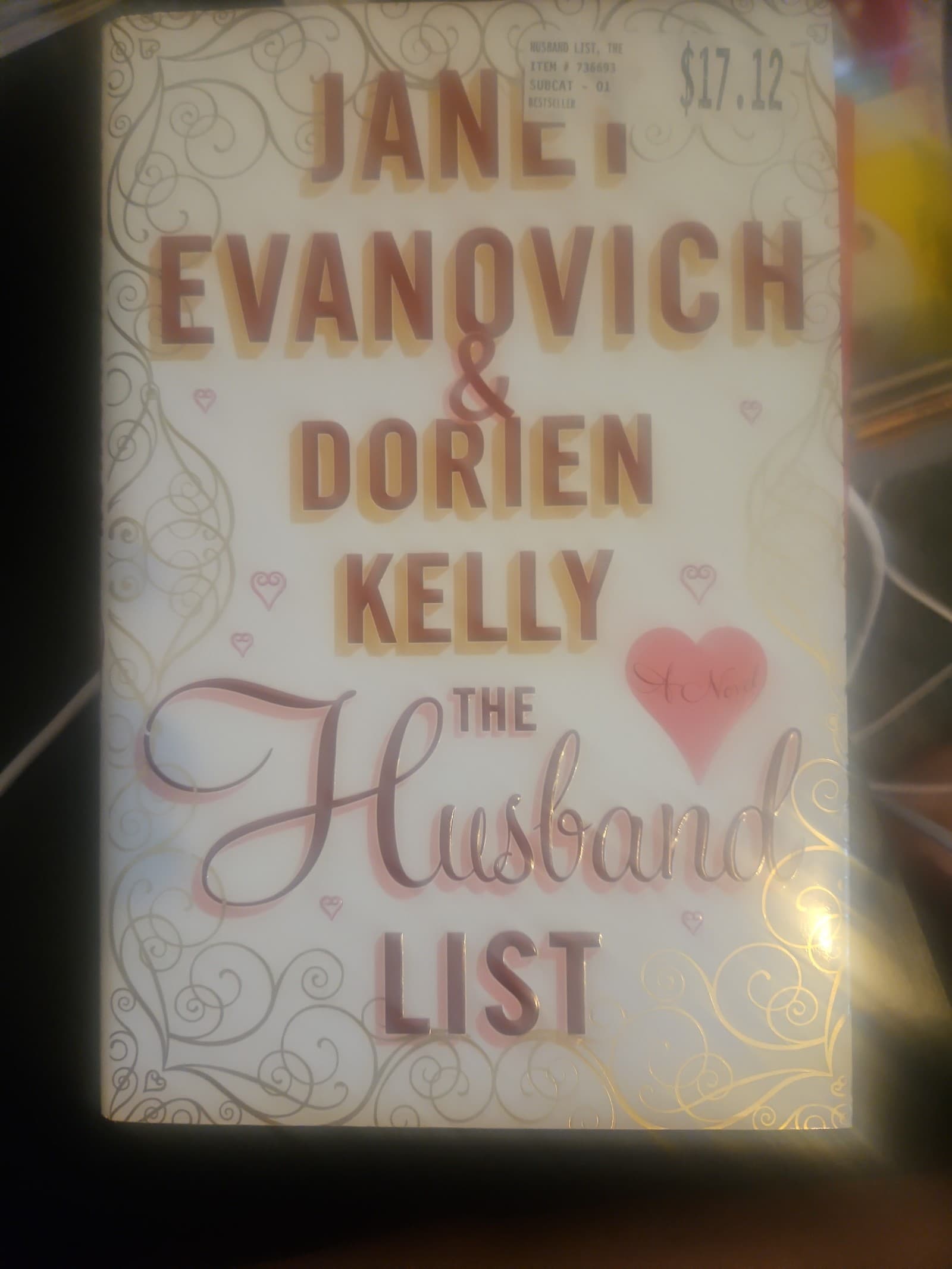 The husband list. Janet Evanovich. Hardcover. Buy 3 books get 1 free - Image 1