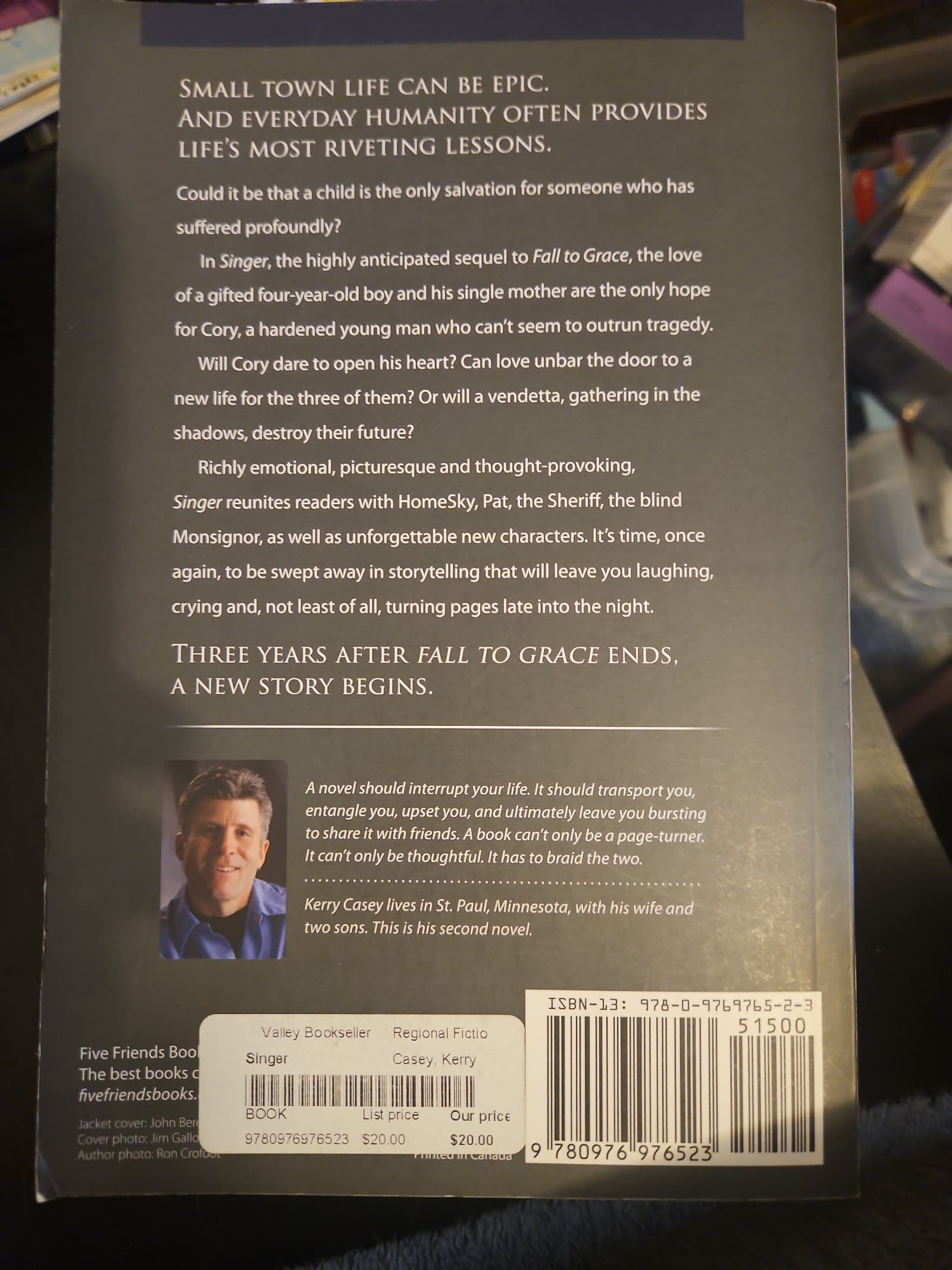 Singer. Kerry Casey. Buy 1 adult book get 1 free, or buy 3 of any book, get 1 fr - Thumbnail 2