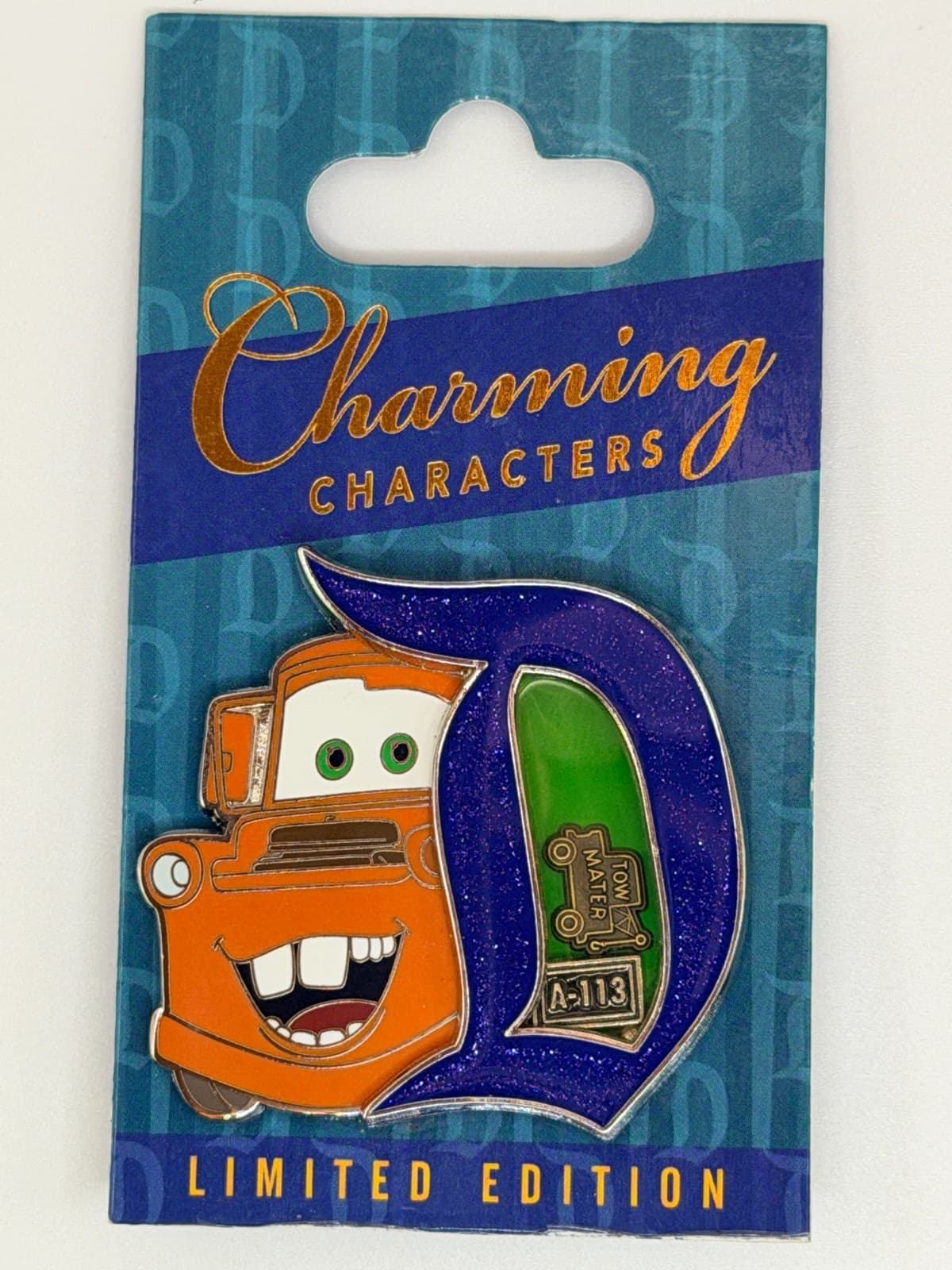 Disney Parks | Charming Characters | Tow Mater | LE3000 | 2017