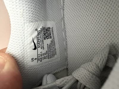 Nike Court Men's Low Top Gray Suede Lace-Up Sneakers Style 916795-001 - Thumbnail 3