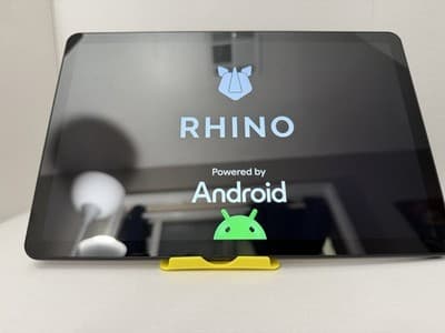 Rhino T105 Android 14 Black Touchscreen Tablet (T105-001-RHN-0A-001) - Image 1