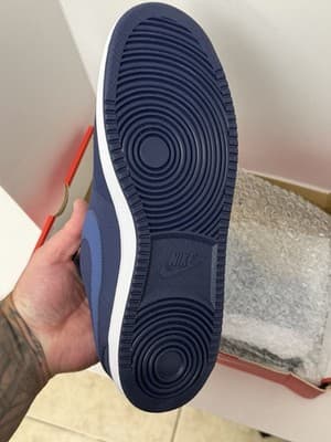 Nike Blue Low Top Men's Sneaker - Thumbnail 2