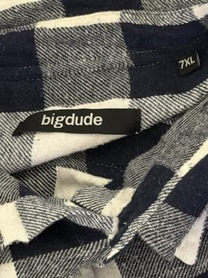 Boulder Creek & bigdude Big & Tall 7XL 8XL Plaid Flannel ALL 4 for $40 - Thumbnail 6