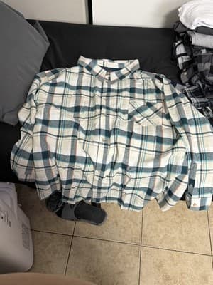 Boulder Creek & bigdude Big & Tall 7XL 8XL Plaid Flannel ALL 4 for $40 - Image 1