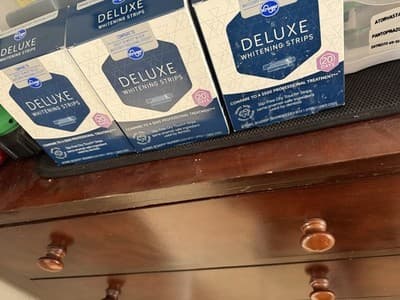 Kroger Deluxe Whitening Strips Teeth 3 BOXES FOR 30 - Image 1