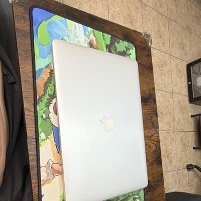 Apple MacBook Pro 15-inch Silver Laptop Backlit Keyboard Webcam Wi-Fi USB HDMI - Thumbnail 4