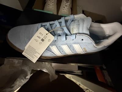 adidas Busenitz Vulc 2 Men's Low Top Lace Up Sneakers Blue/White Gum HQ7528
