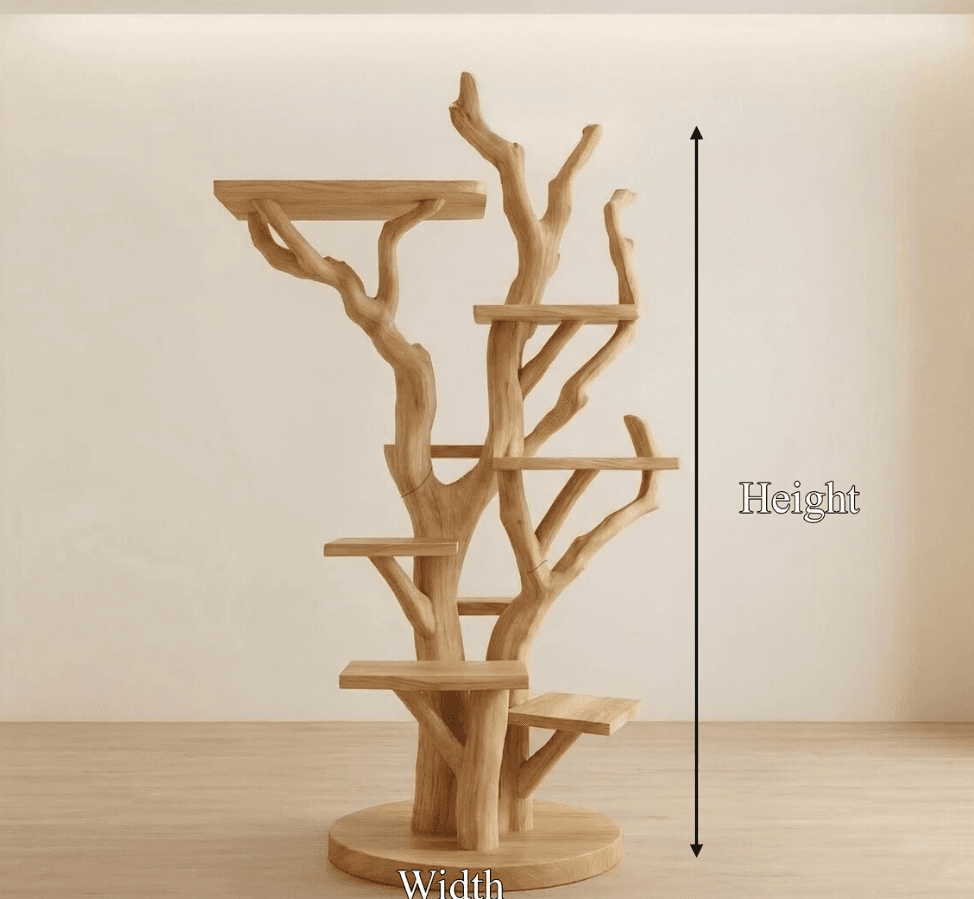 Wooden Bird Perch Parrot Stand Bird Play Area Bird Toy Pet Furniture Toy For Parrots - Thumbnail 3