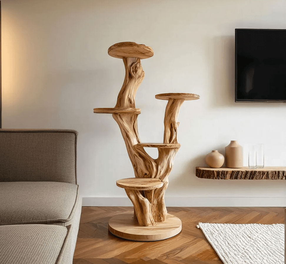 Cat Tower Cat Climbing Shelves Pet House Indoor Cat Furniture For Home Decor - Thumbnail 2