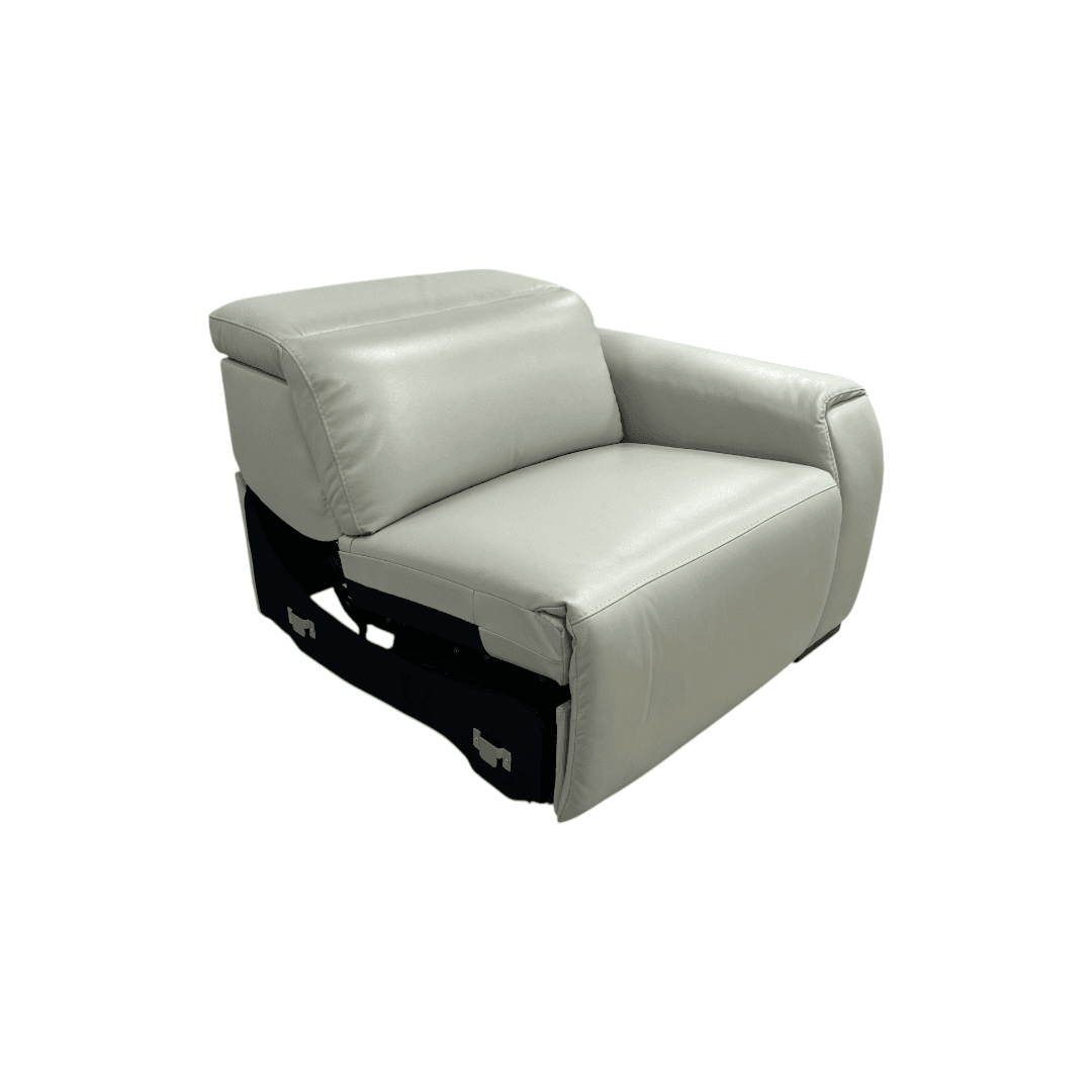 Wade Logan Thea Genuine Leather Power Reclining Chair - Thumbnail 10