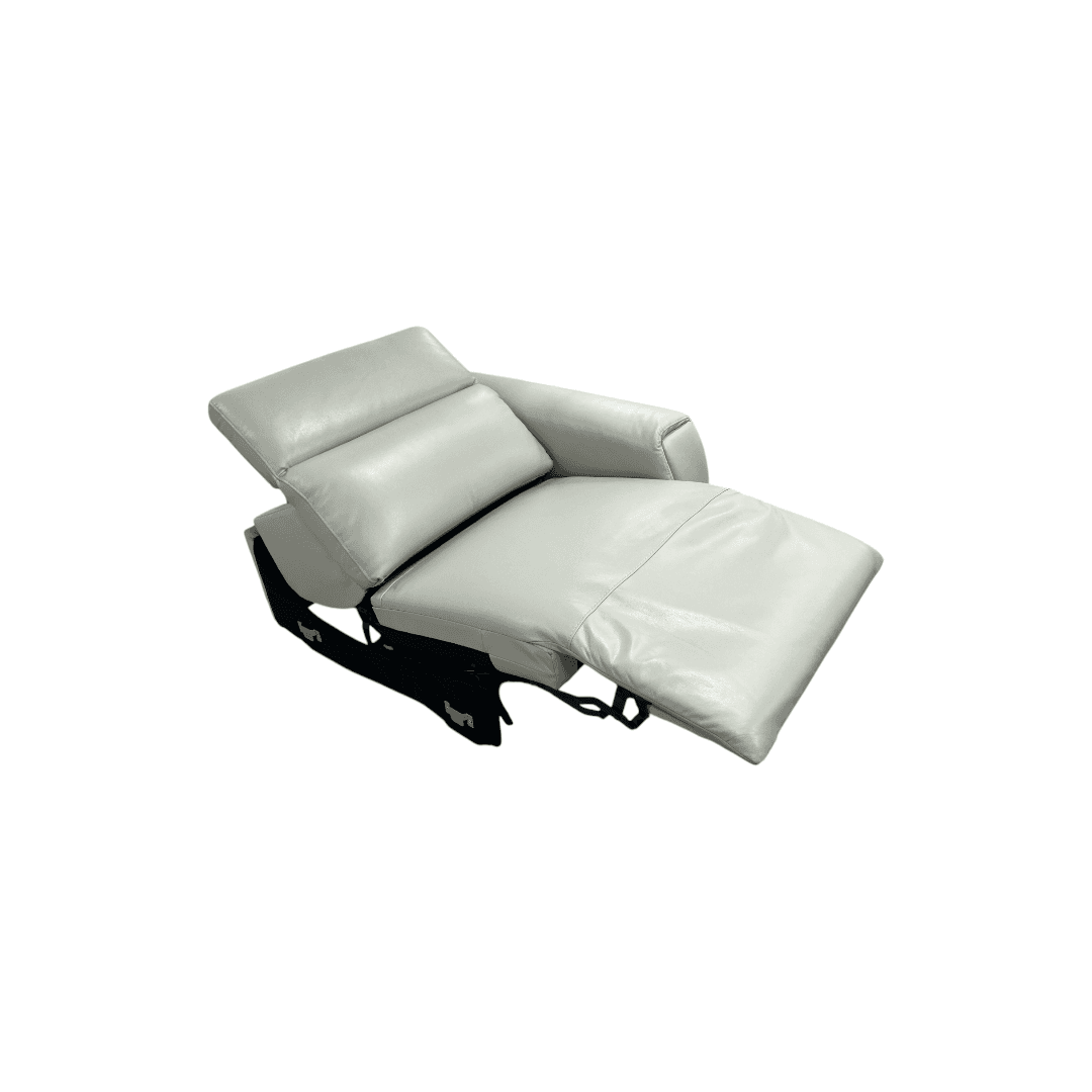 Wade Logan Thea Genuine Leather Power Reclining Chair - Thumbnail 19