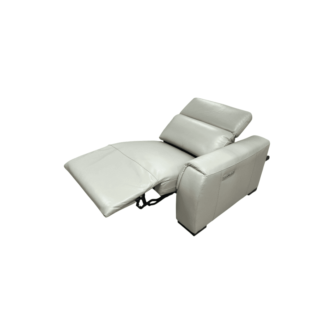 Wade Logan Thea Genuine Leather Power Reclining Chair - Thumbnail 17