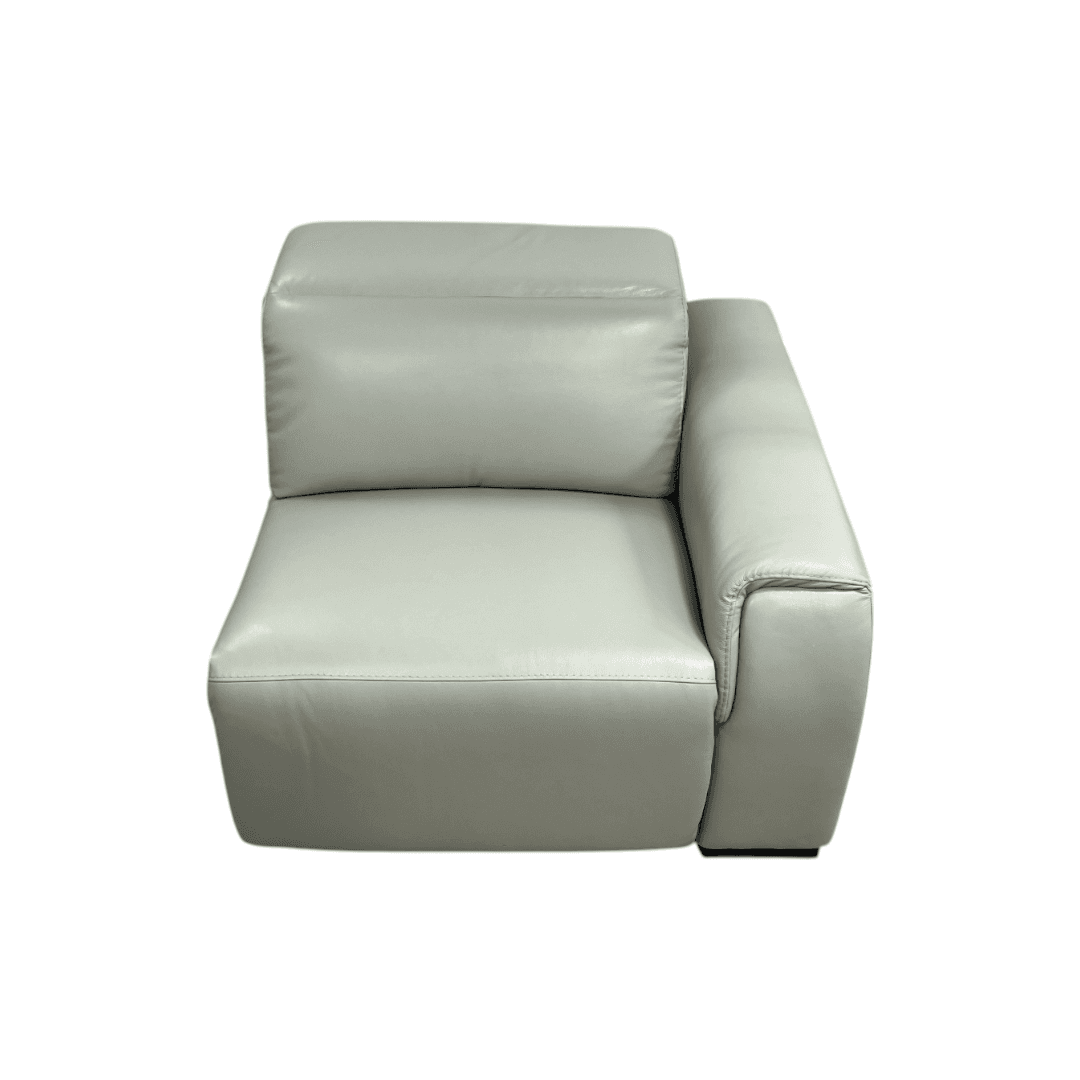 Wade Logan Thea Genuine Leather Power Reclining Chair - Thumbnail 3