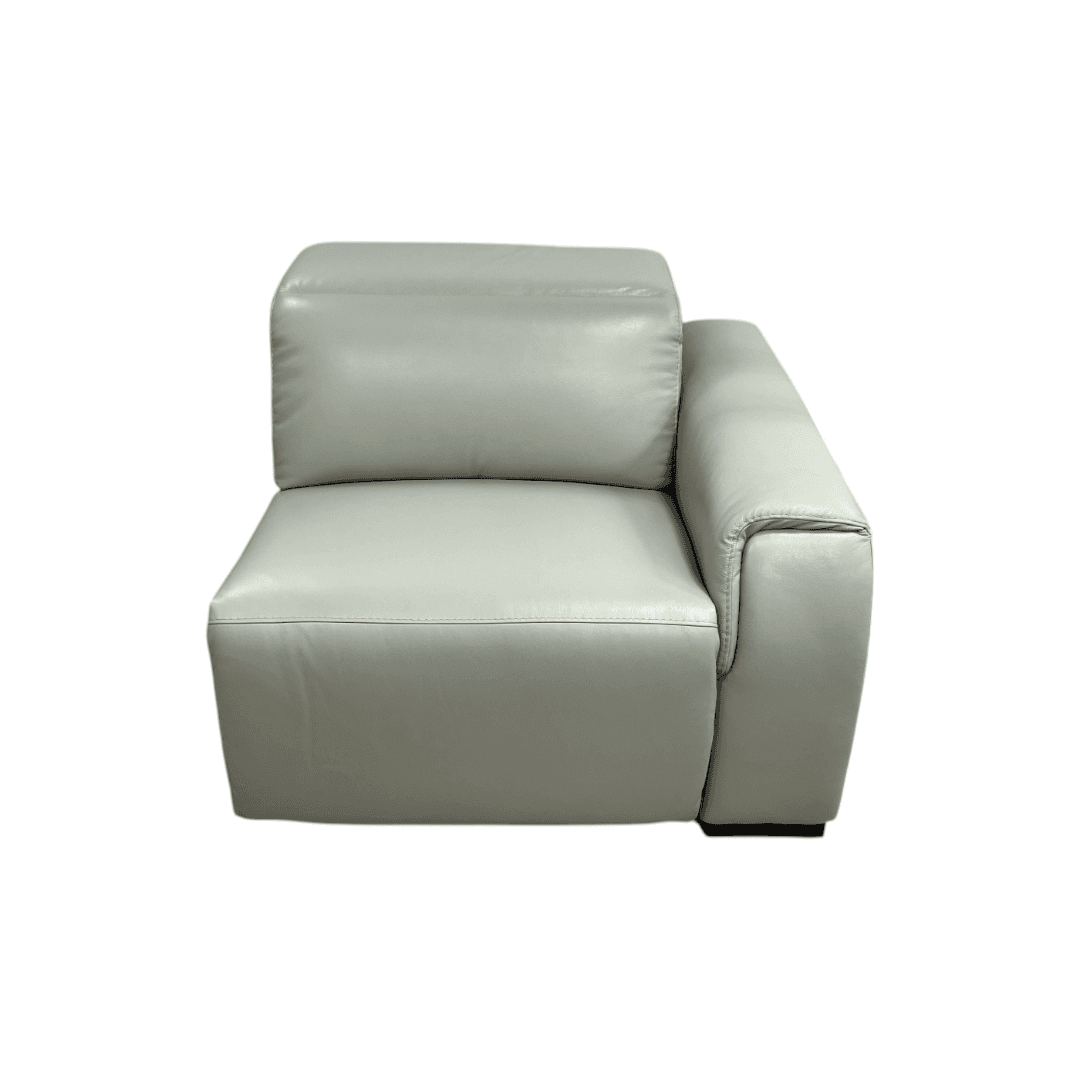 Wade Logan Thea Genuine Leather Power Reclining Chair - Thumbnail 2