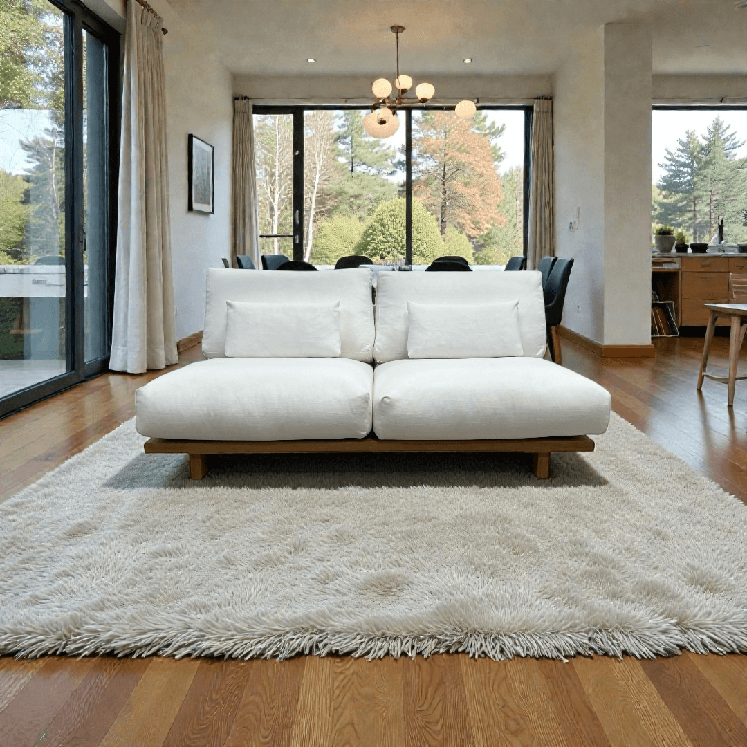Castlery Mori Performance Fabric Armless 2 Seater Couch - Image 1