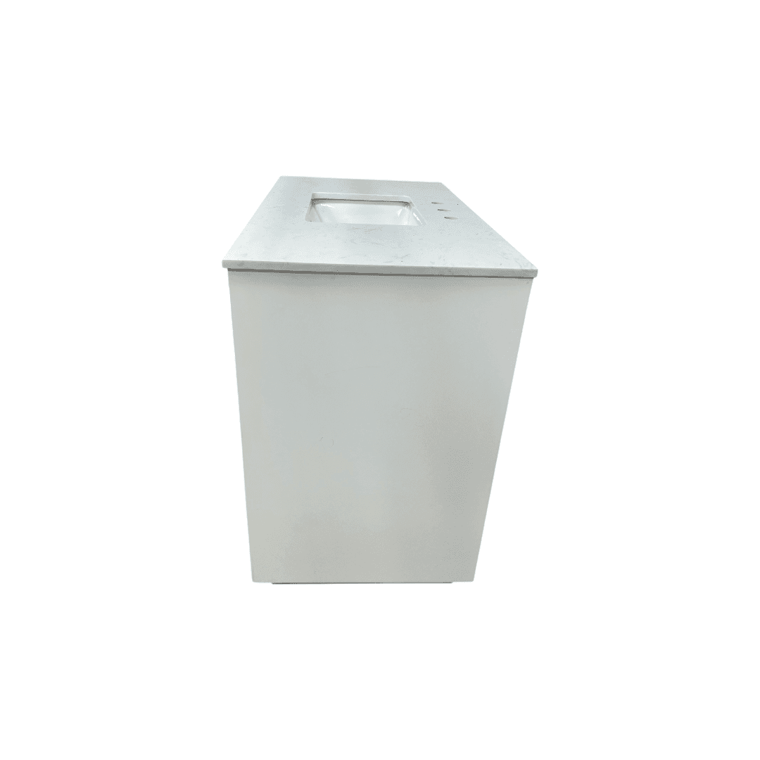 Breakwater Bay Broadlands Single Bathroom Vanity with Engineered Marble Top - Thumbnail 13