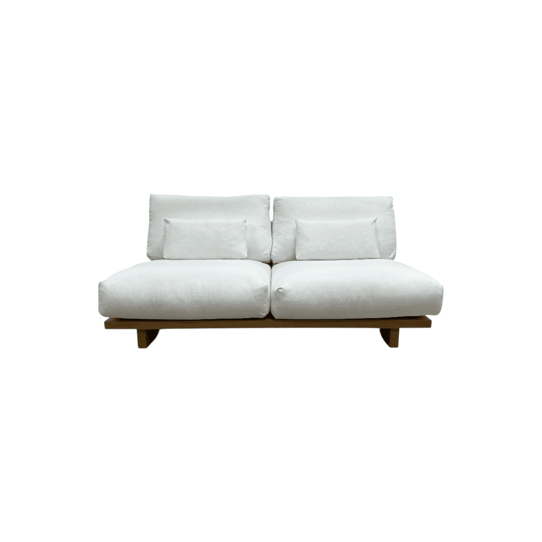 Castlery Mori Performance Fabric Armless 2 Seater Couch - Thumbnail 2