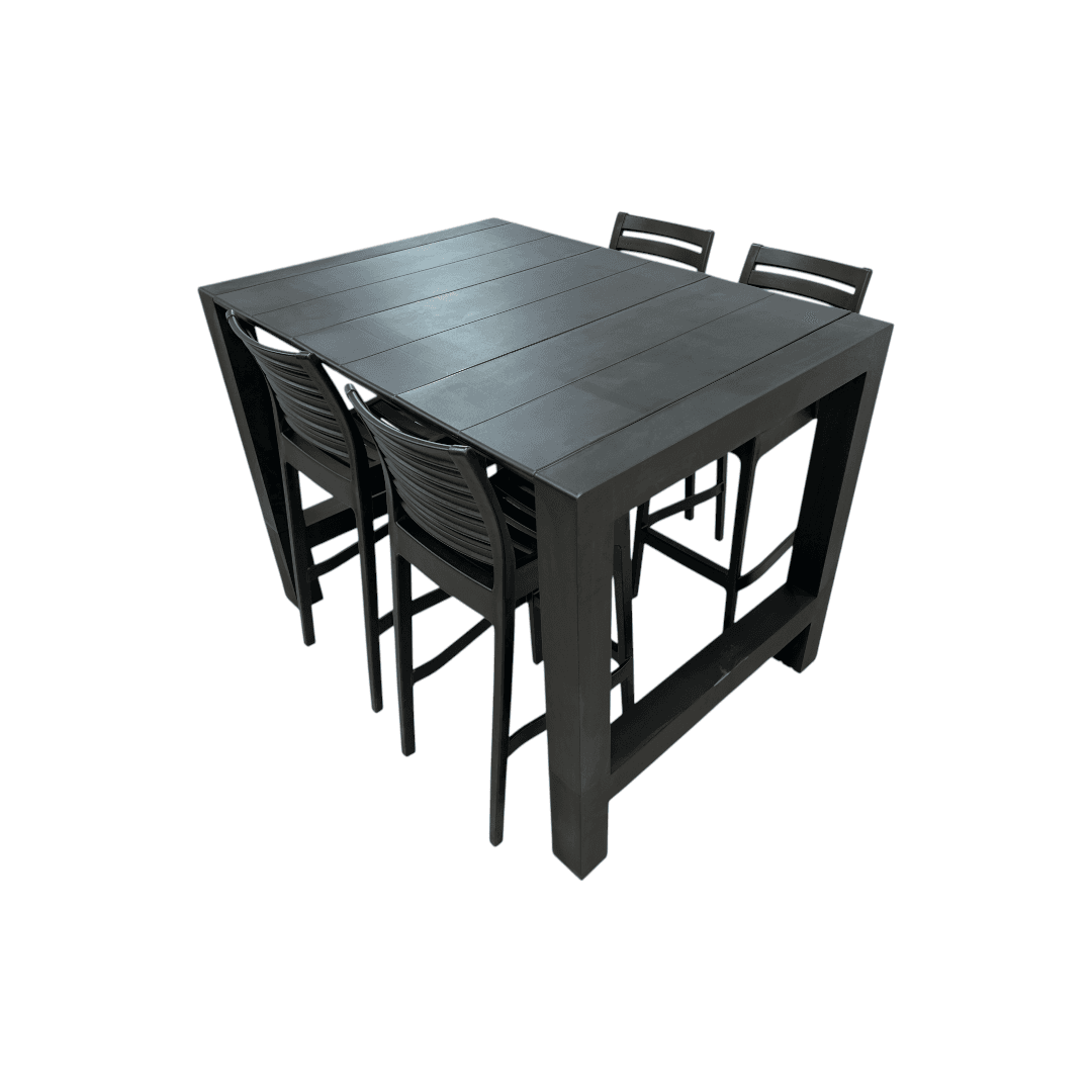Cozy Days Vegas Ares 5 pc Outdoor Bar Set - Thumbnail 5