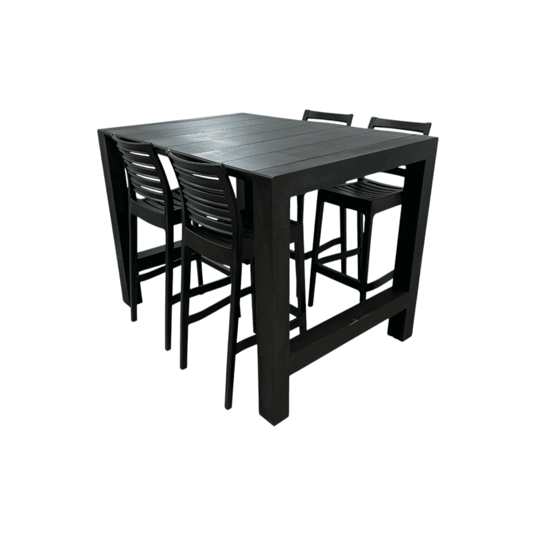 Cozy Days Vegas Ares 5 pc Outdoor Bar Set - Thumbnail 6