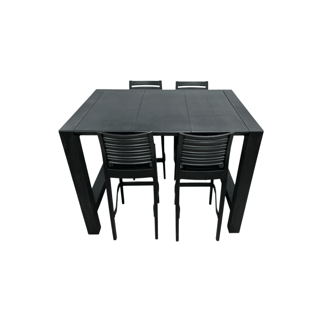Cozy Days Vegas Ares 5 pc Outdoor Bar Set - Thumbnail 4