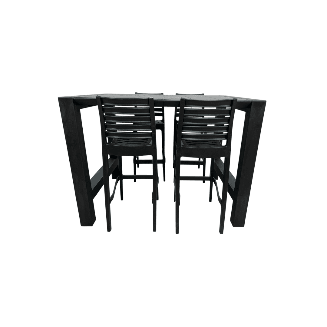 Cozy Days Vegas Ares 5 pc Outdoor Bar Set - Thumbnail 9