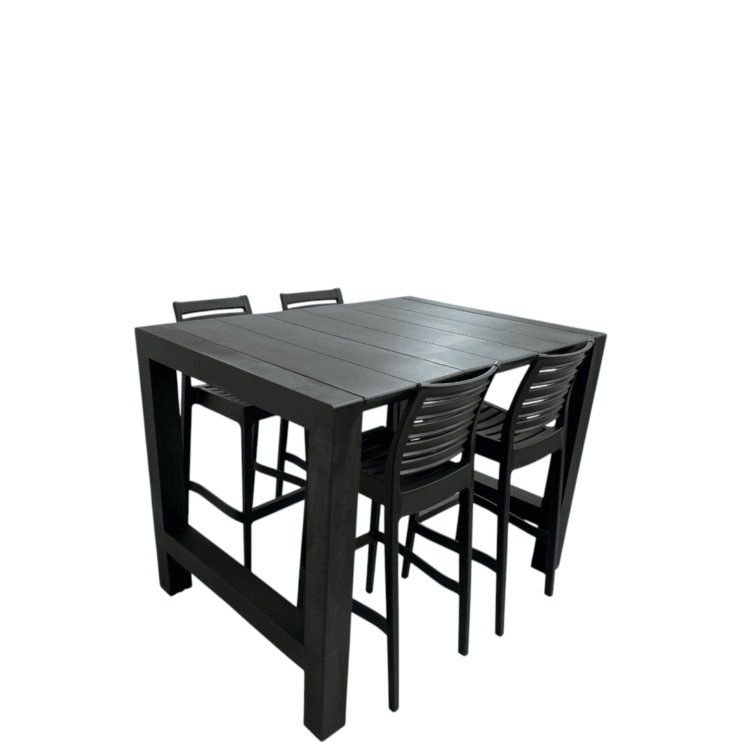 Cozy Days Vegas Ares 5 pc Outdoor Bar Set - Thumbnail 12