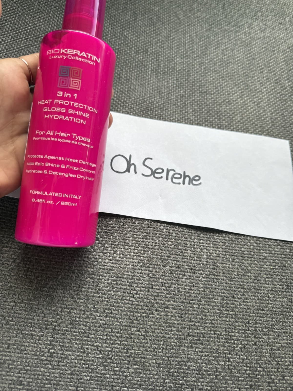 Biokeratine Luxury Collection 3 In 1 Heat Protection Gloss Shine Hydration - Image 1