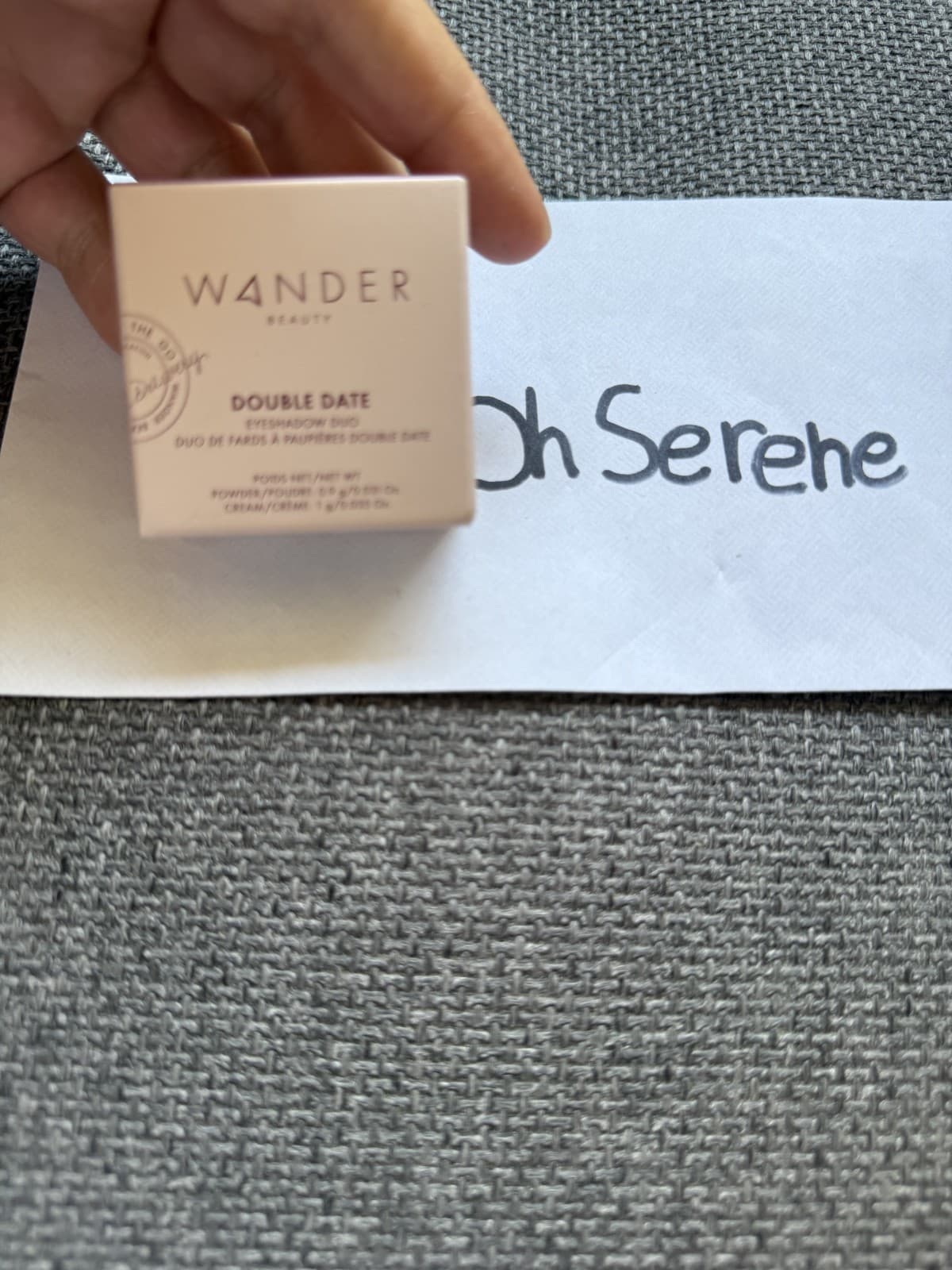 Wander double date eyeshadow duo colors wink and Bae - Thumbnail 2