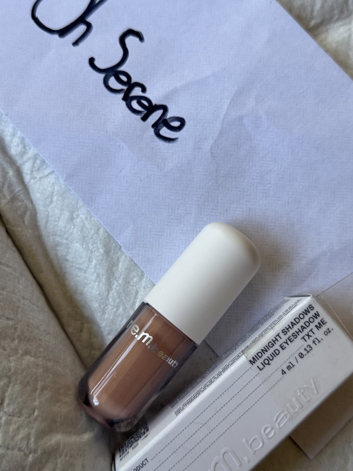 r.e.m. beauty midnight shadowa liquid eyeshadow color TXT ME NIB - Image 1