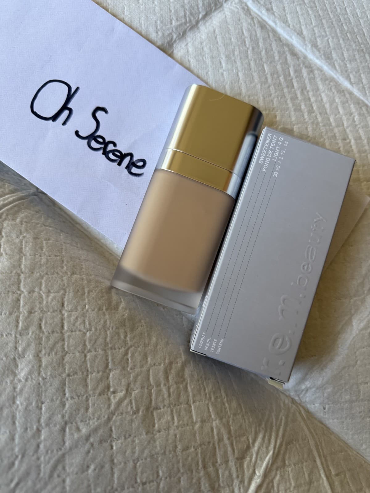 r.e.m. beauty sweetner foundation Light 4G NIB - Image 1