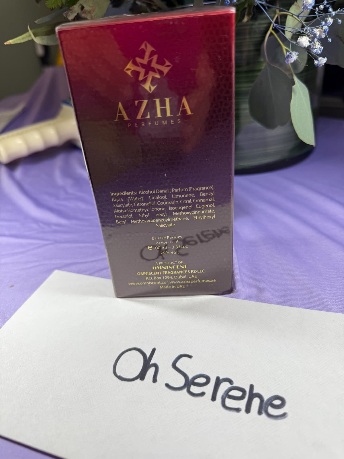 Azha Amber Malaky by Azha Eau De Parfum Spray 3.3 oz for Men - Thumbnail 2