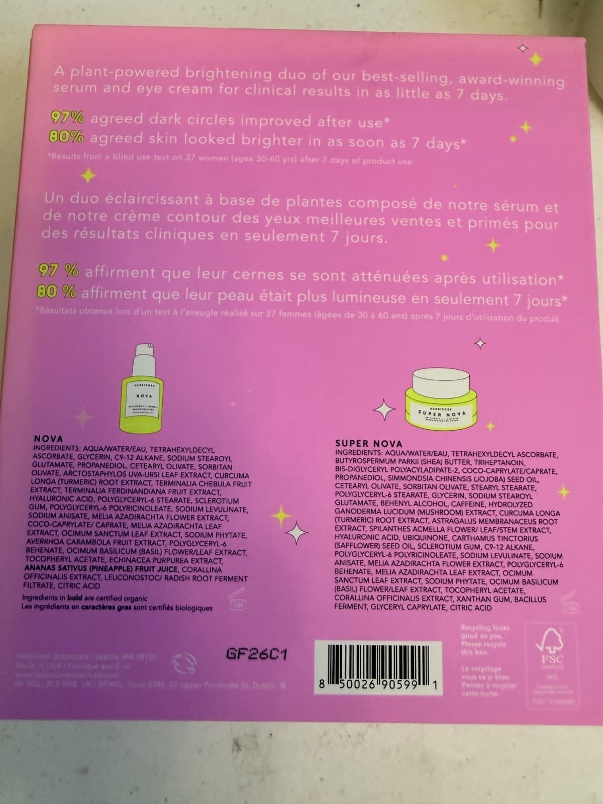 Hervibore Bright Stars Brightening Set - Thumbnail 3