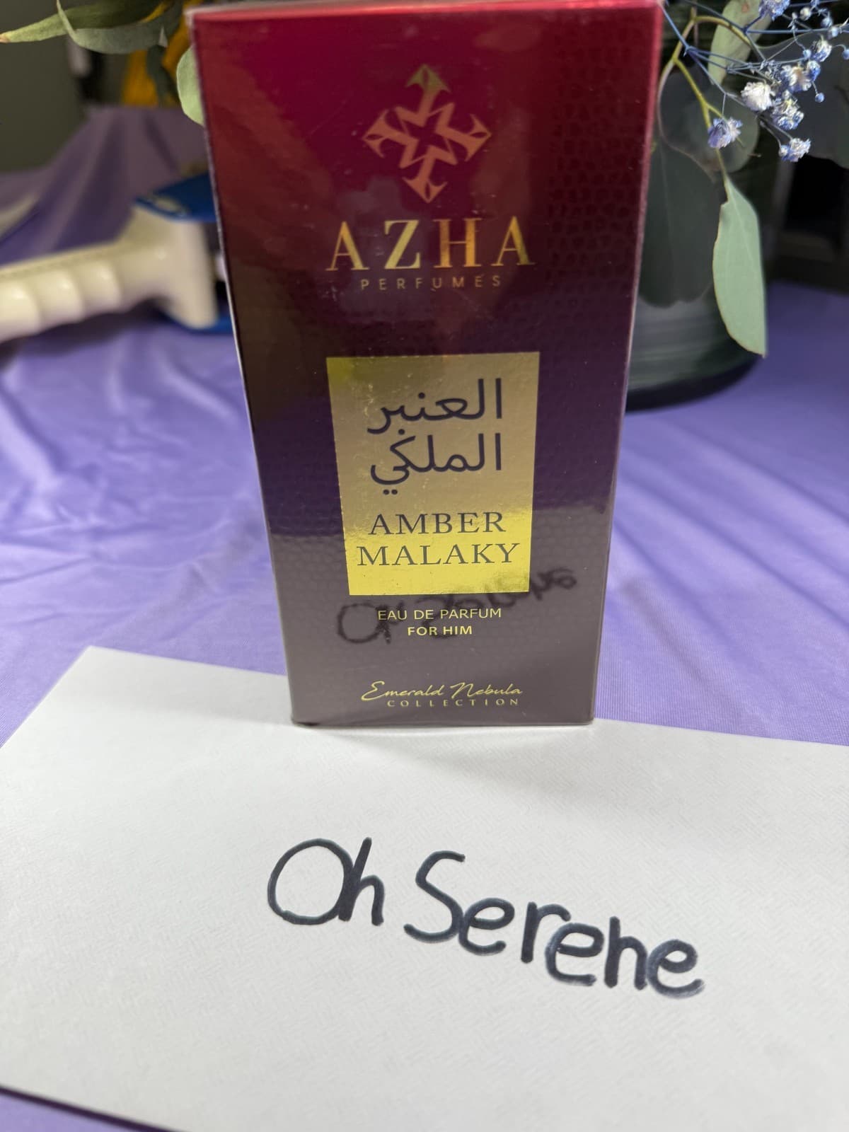 Azha Amber Malaky by Azha Eau De Parfum Spray 3.3 oz for Men - Image 1