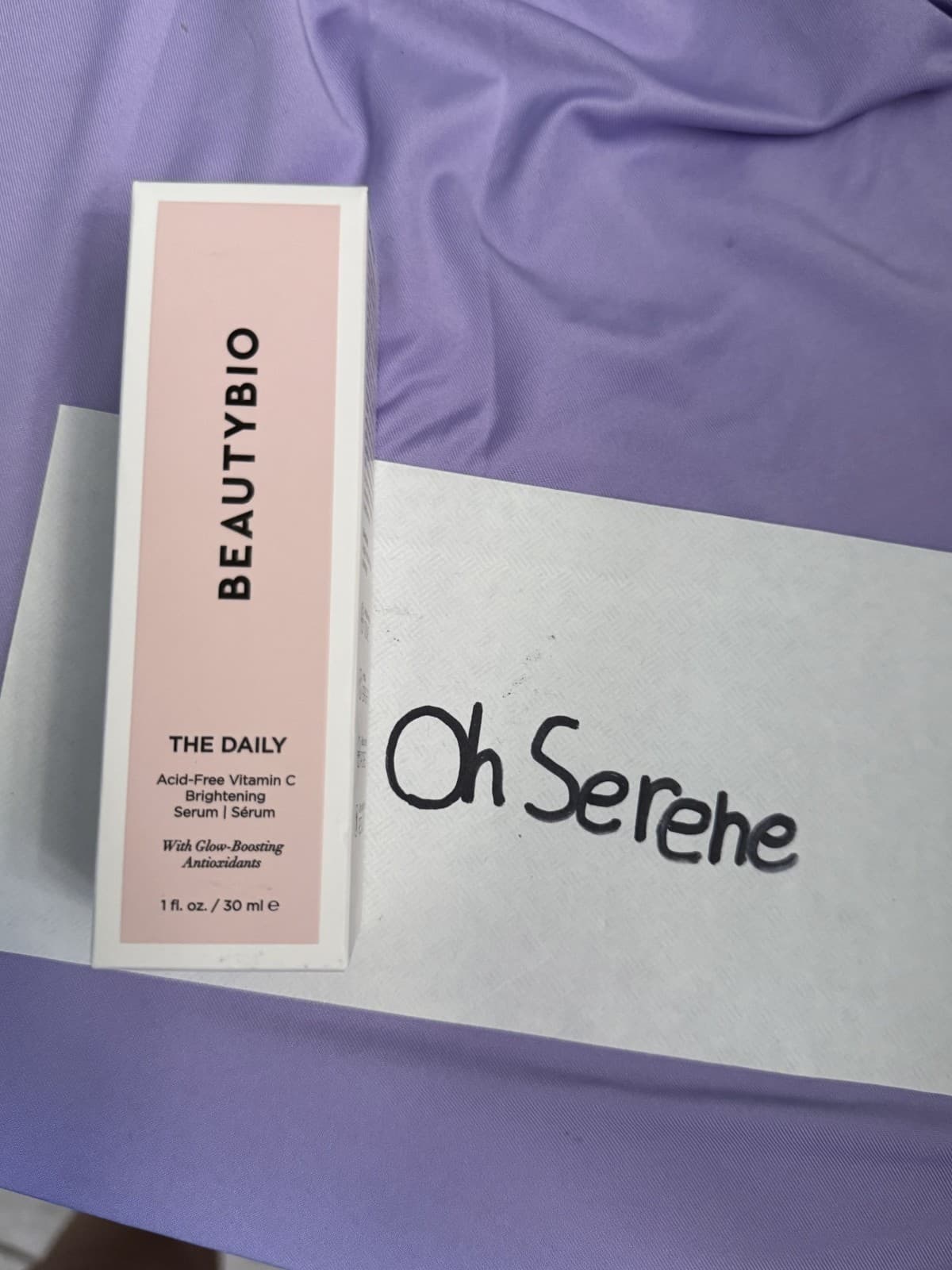 BeautyBio The Daily Acid-Free Vitamin C Brightening Serum 1oz nib $75 value - Image 1