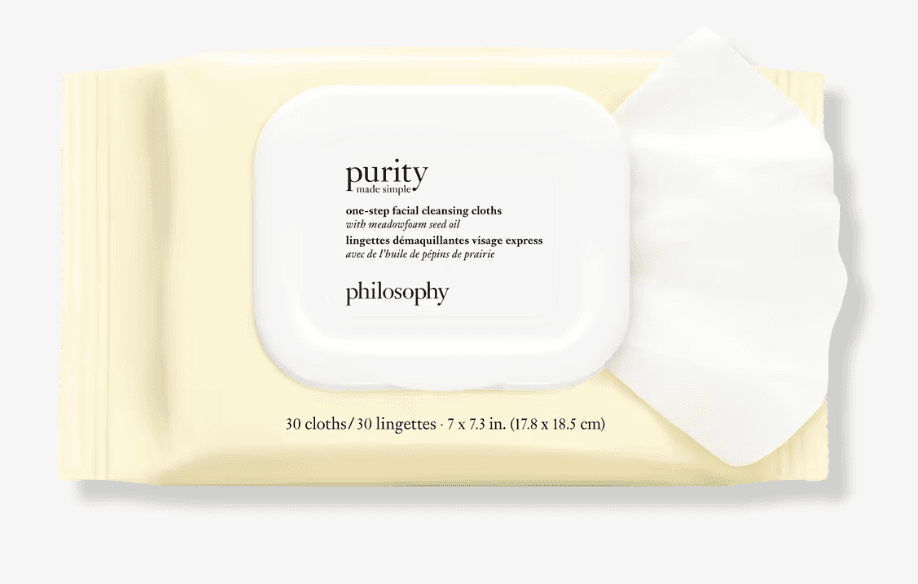 Philosophy Purity Made Simple One Step Facial Cleansing Cloths - Image 1