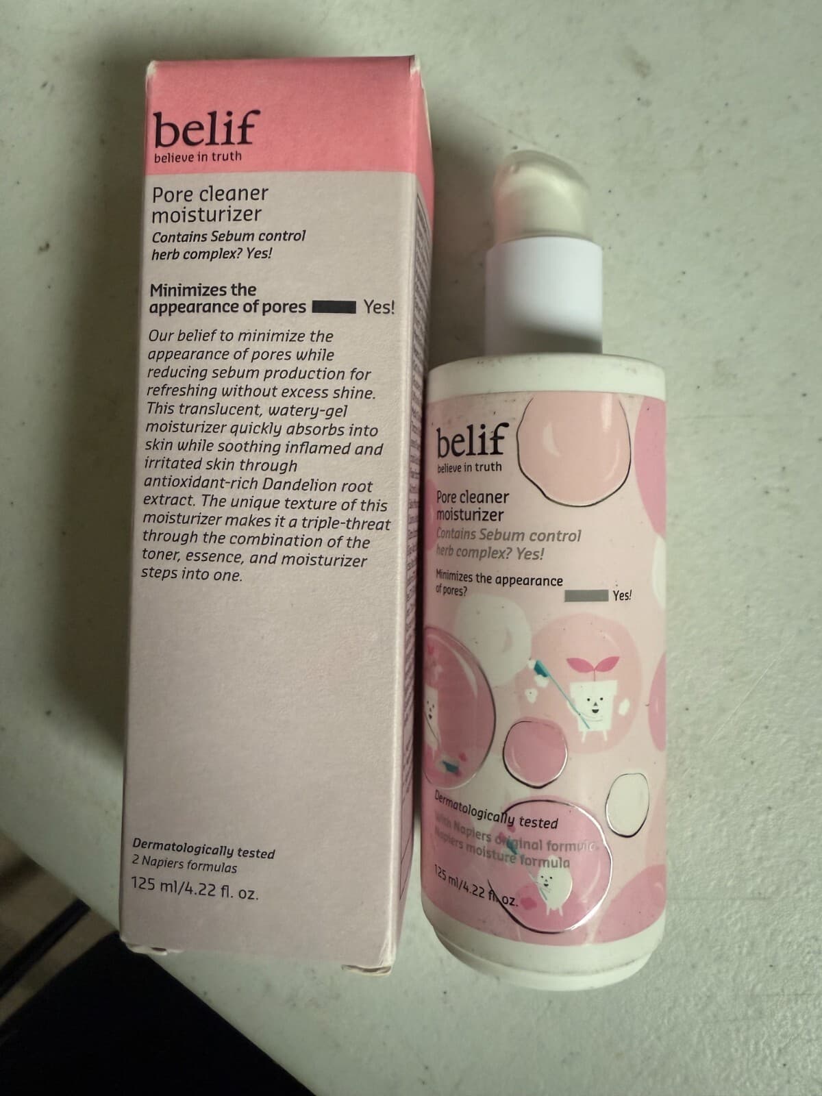 belif pore cleaner moisturizer - Image 1