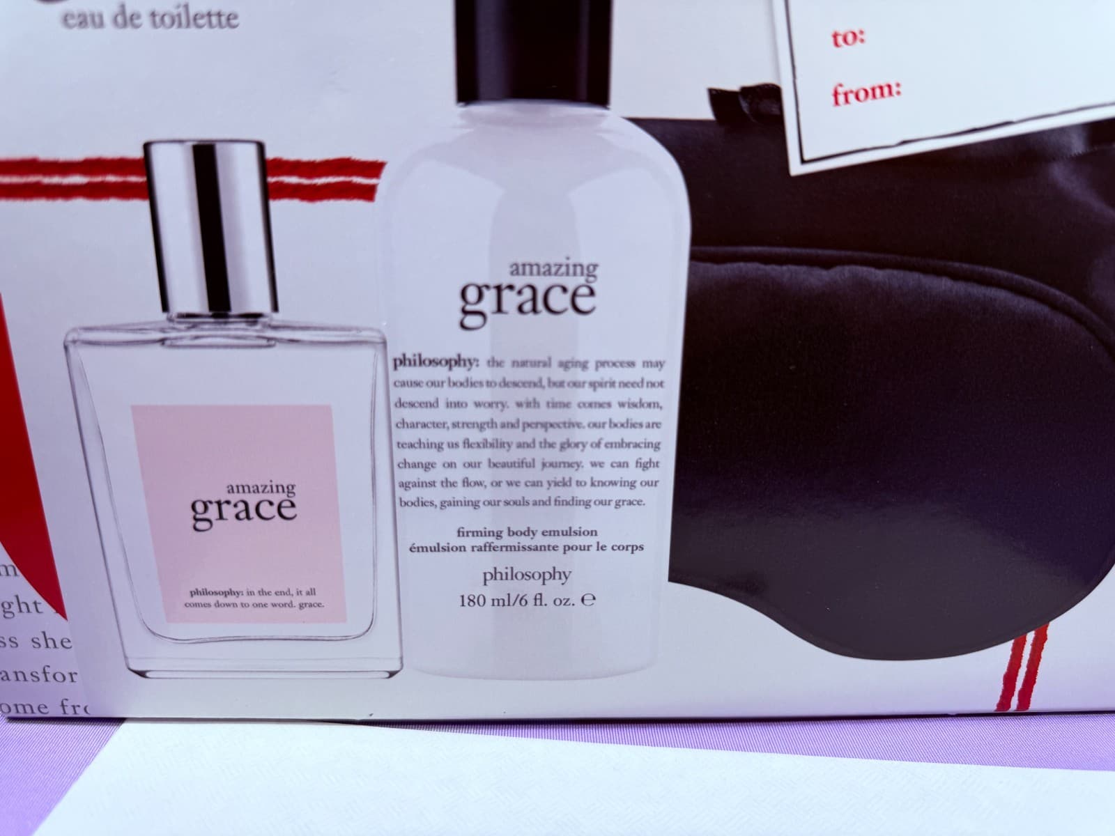 Philosophy amazing grace holiday 3 piece set - Thumbnail 2
