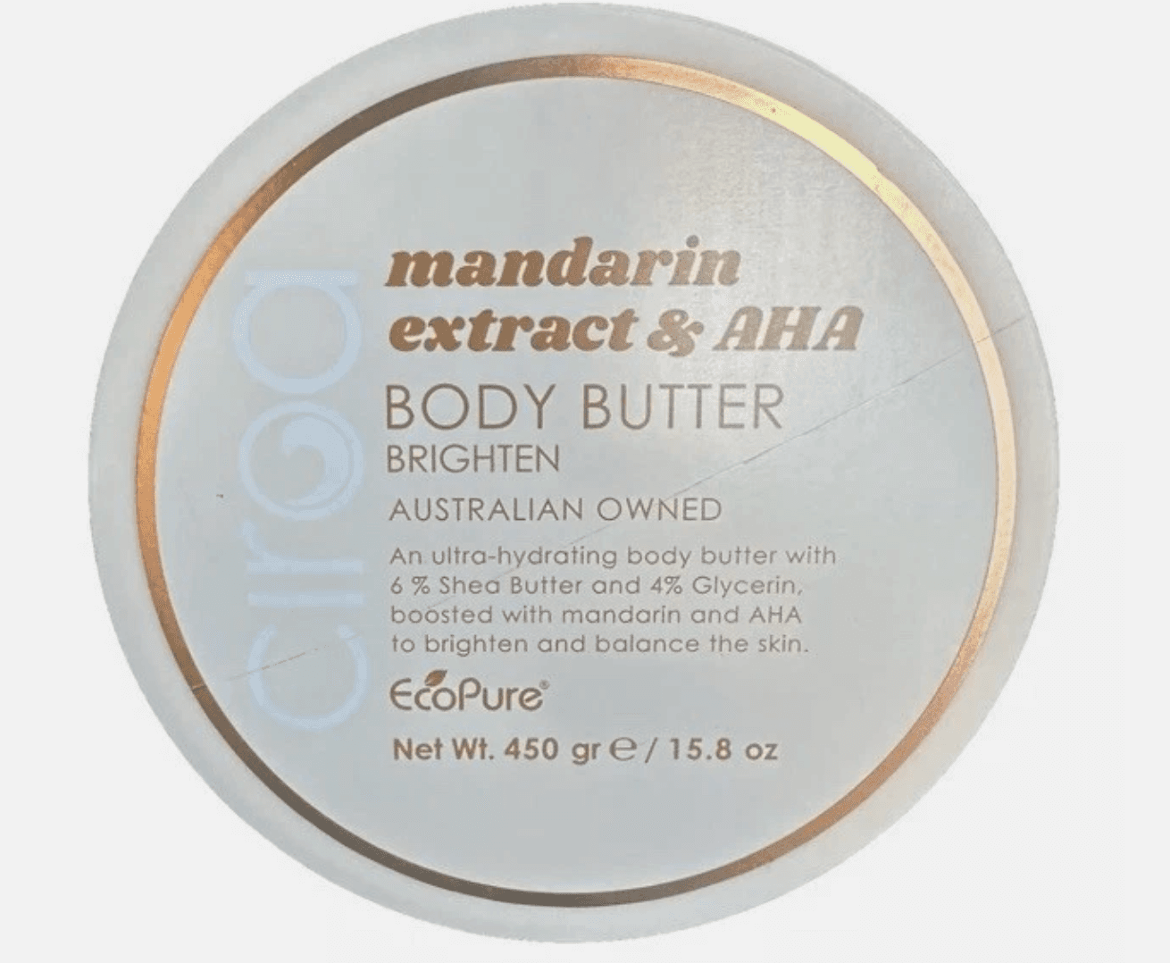 Ciroa Mandarin Extract & AHA Body Butter 15.8 oz - Thumbnail 2