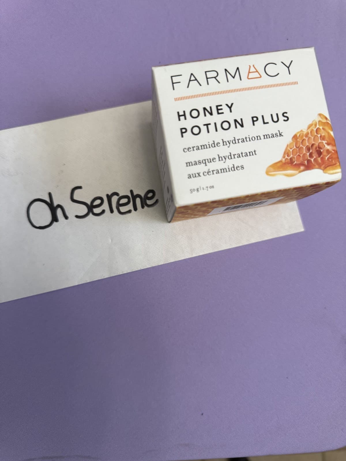Farmacy Honey Potion Plus Ceramide Hydration Mask 1.7 oz / 50g - Image 1