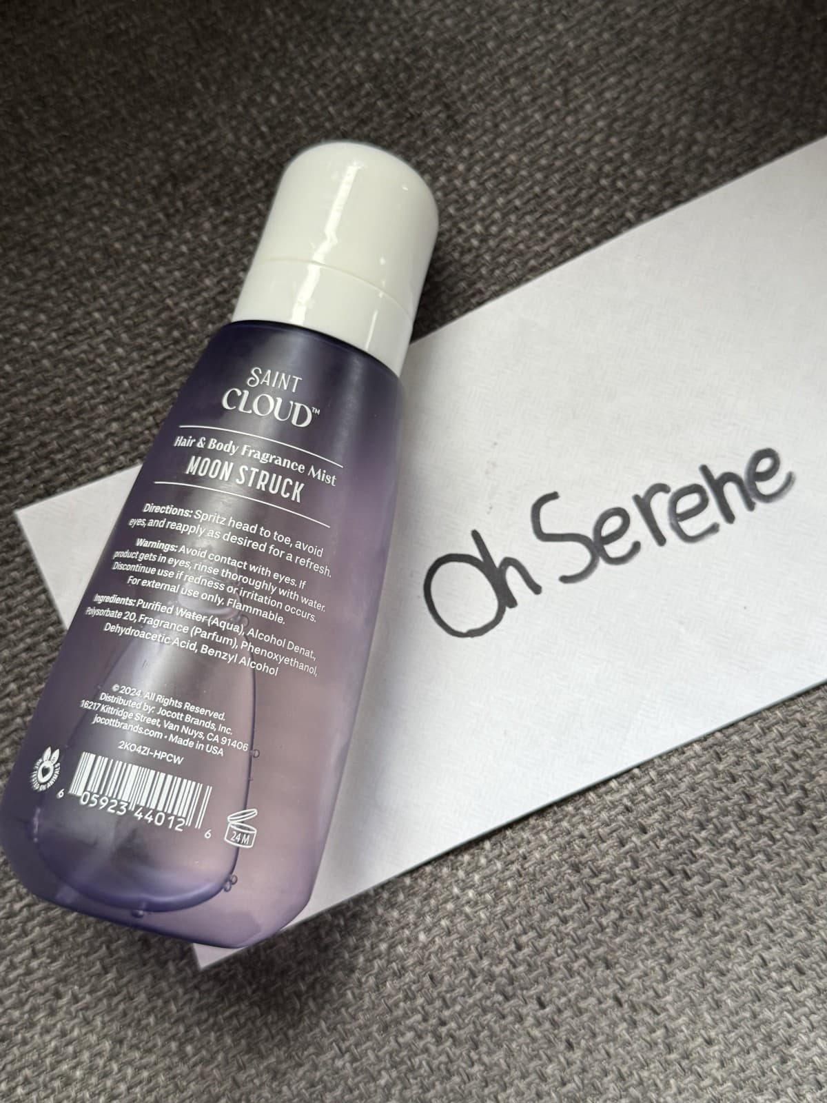 SAINT CLOUD HAIR & BODY FRAGRANCE MIST 8 FL OZ - Thumbnail 2