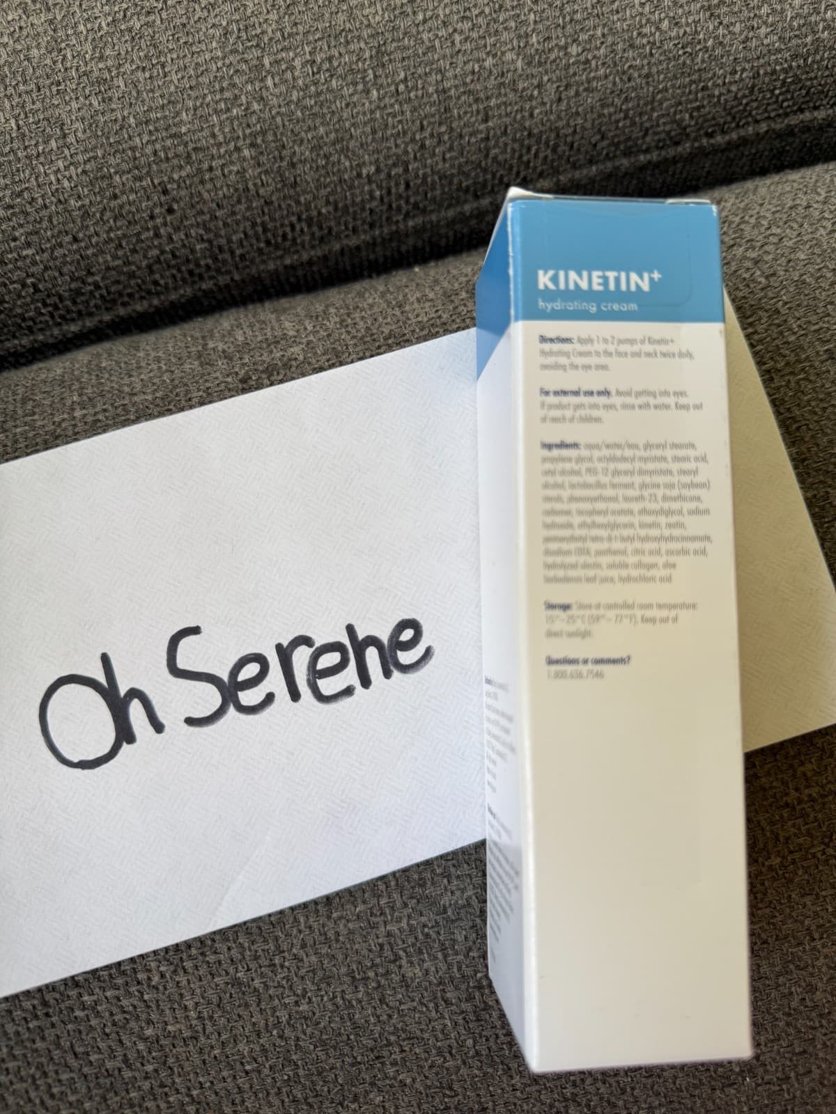 Obagi Clinical Kinetin+ Hydrating Cream 1.7 fl oz 50 mL NEW NIB Sealed - Thumbnail 3