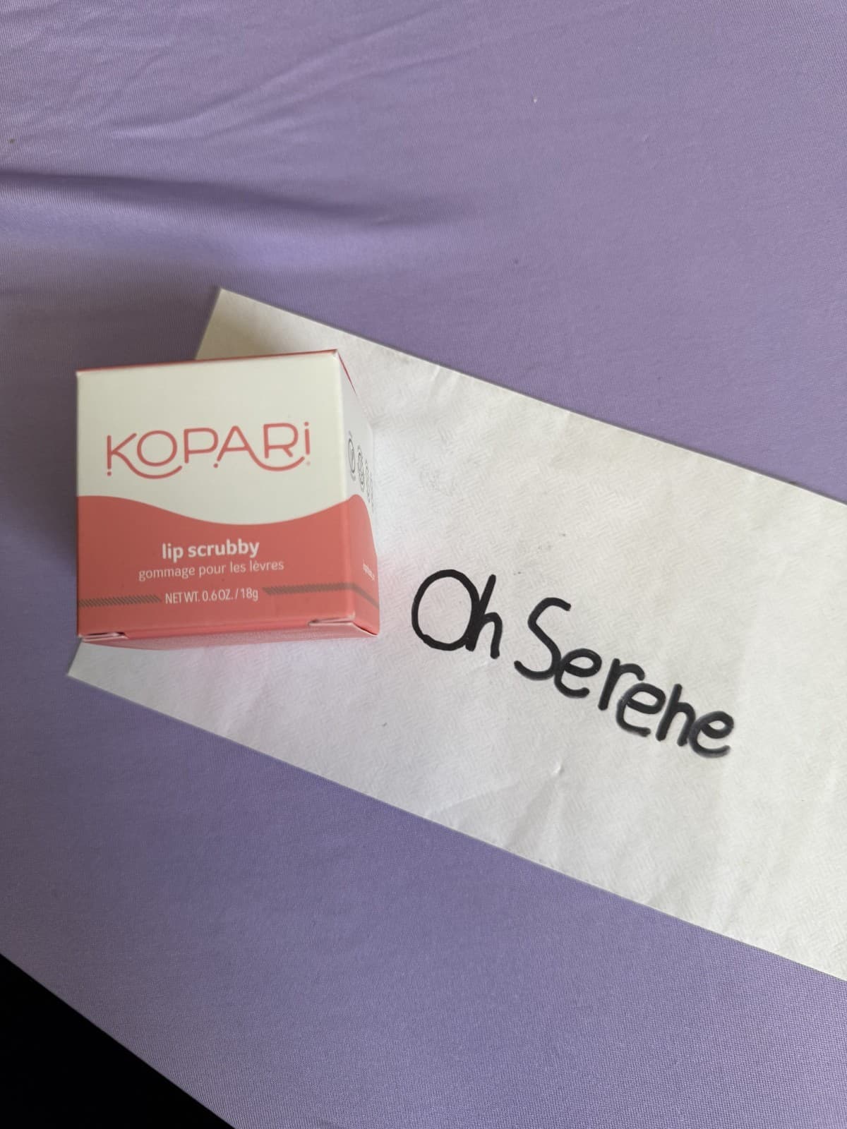 NEW Kopari Coconut Lip Scrubby Scrub - 0.6oz / 18mL NIB - Image 1
