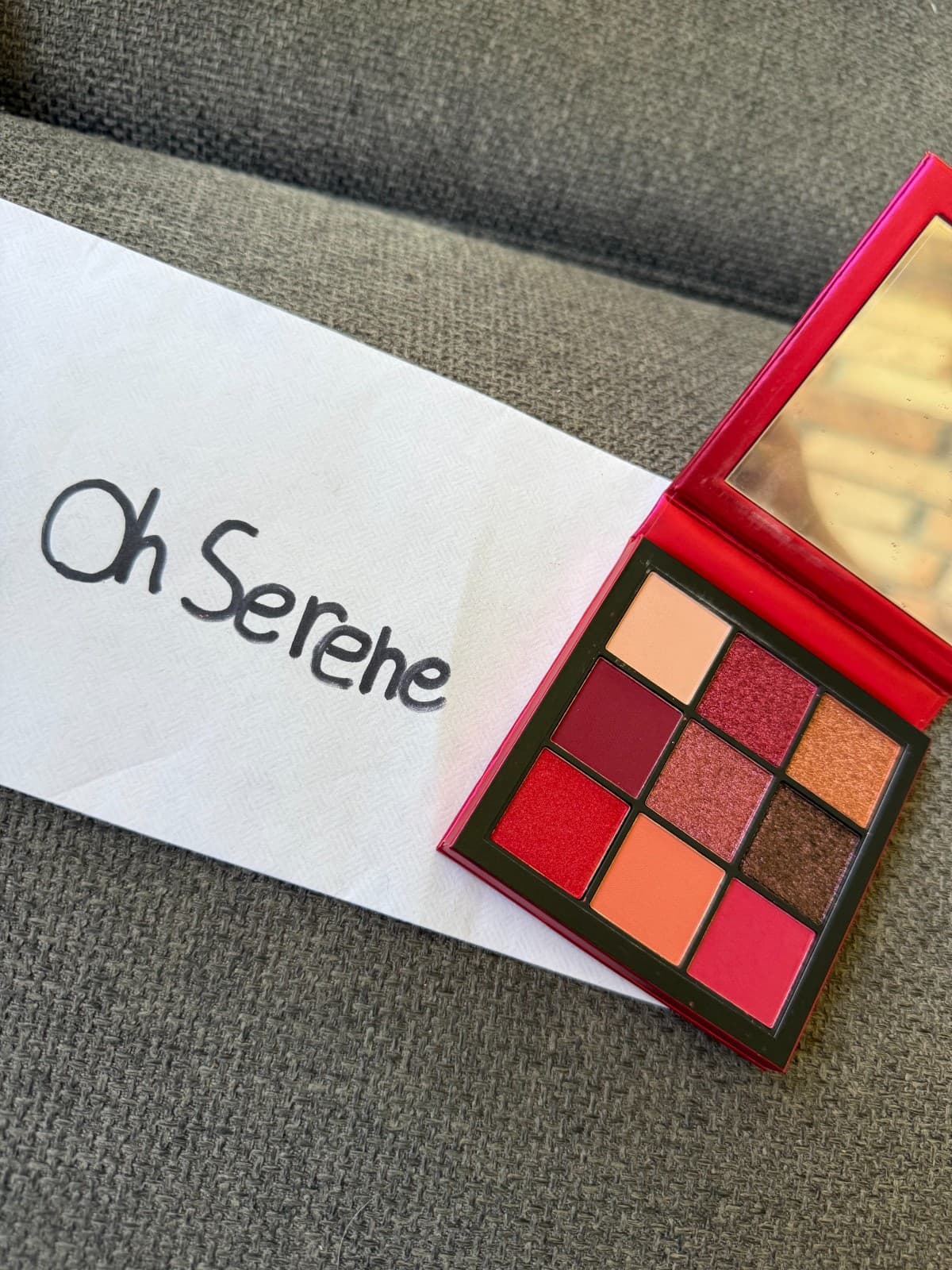 Huda Beauty Ruby Obsessions Eyeshadow Palette 9 Shades NEW Matte/Metallic - Thumbnail 6
